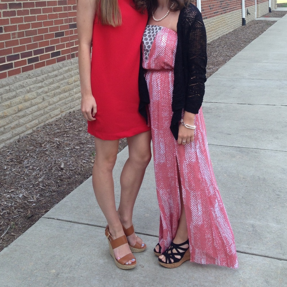 Coral Maxi Dress